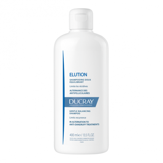 Ducray Elution shampooing relais doux et équilibrant 400ml