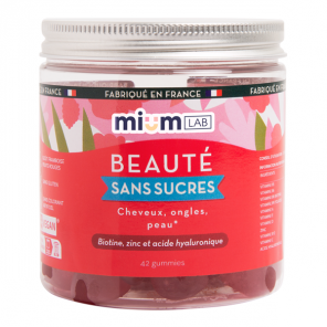 Mium Lab Beauté sans sucres 42 gummies