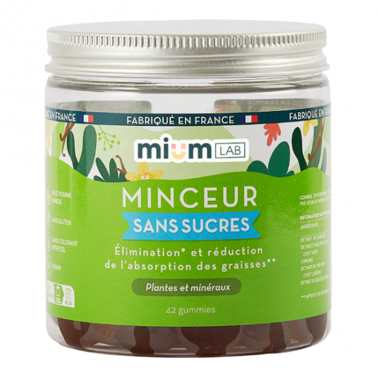 Miumlab Minceur sans sucres 42 gummies