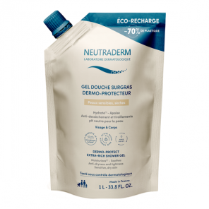 Neutraderm gel douche surgras dermo-protecteur éco-recharge 1L