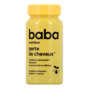 Baba Nutrition Perte de cheveux 60 gélules