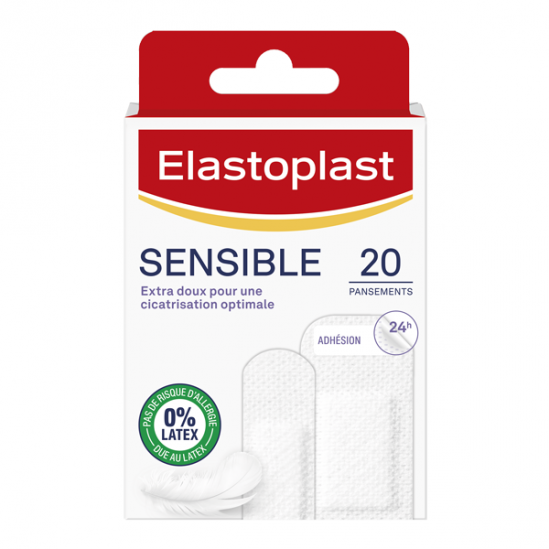 Elastoplast Sensitive Medium 20 pansements
