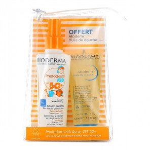 Bioderma Photoderm Kid Spray SPF50+ 200ml + Atoderm Huile douche 100ml
