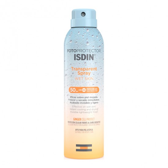 Isdin Fotoprotector Transparent Spray Wet Skin SPF30 - 250ml