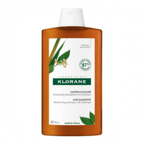 Klorane antipelliculaire shampoing rééquilibrant au galanga 400ml