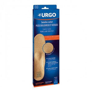 Urgo semelles confort cuir taille 39-41