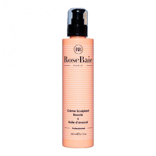 RoseBaie crème hydratante cheveux bouclés huile d'avocat 200ml