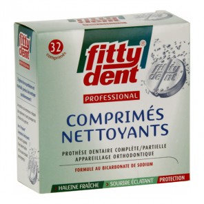 Fittydent Professional 32 comprimés nettoyants