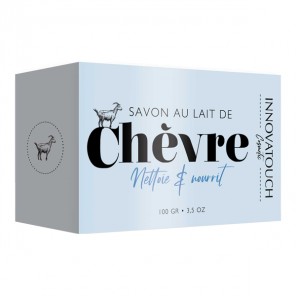 Innovatouch cosmetic savon au lait de chèvre 100gr