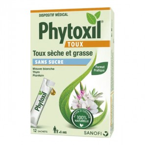 Phytoxil Toux sans sucre 12 sachets