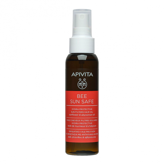 Apivita Bee Sun Safe Huile cheveux filtres solaires 100ml