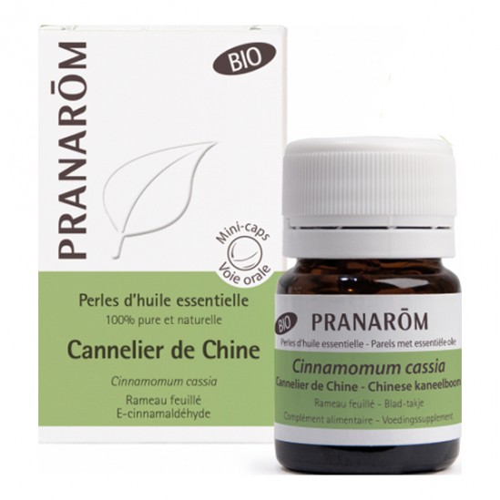 Pranarôm cannelier de chine bio 60 perles
