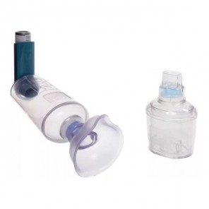 Able Spacer 2 chambre d'inhalation avec masque adulte