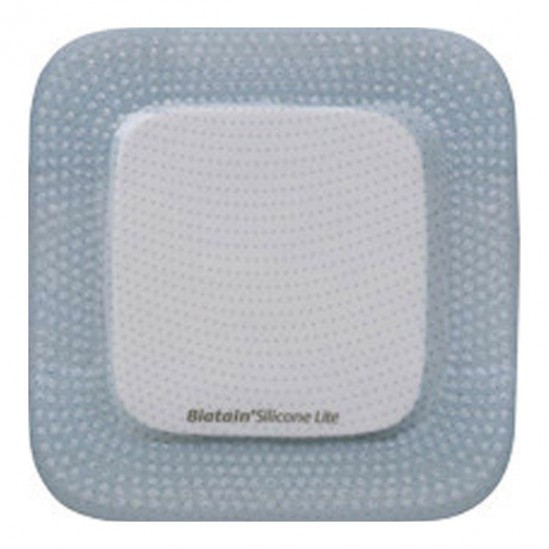 Biatain Silicone Lite pansement hydrocellulaire 5 x 12,5 cm boîte de 10
