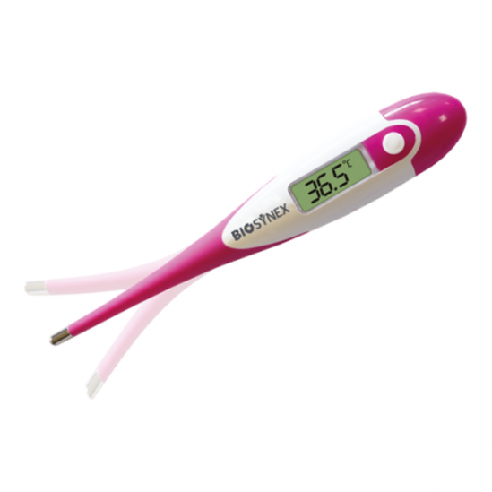 Biosynex Exacto thermomètre digital flexible rose