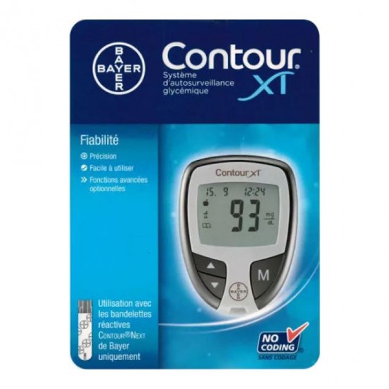Contour XT kit lecteur de glycémie
