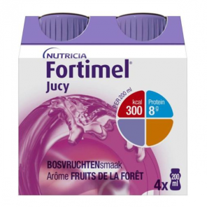 Nutricia Fortimel Jucy fraise 4 x 200ml