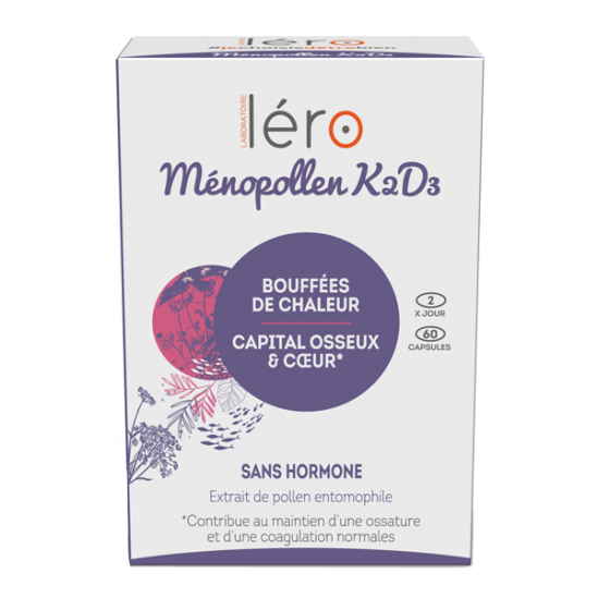 Léro  Menopollen Minceur bouffées de chaleur 60 gélules
