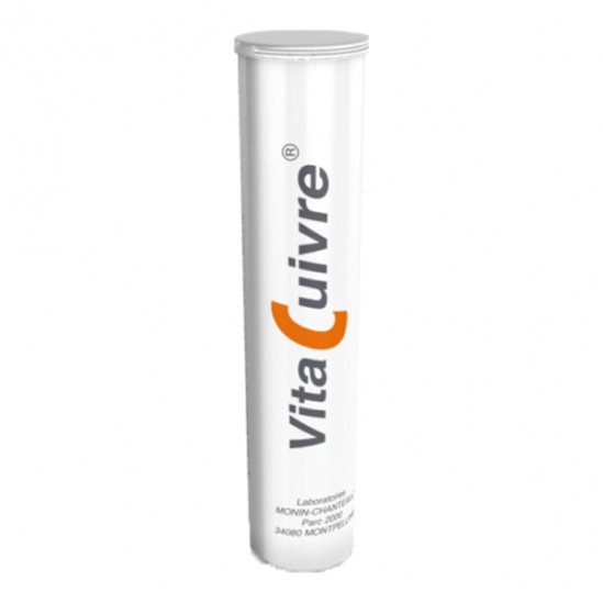 Monin Chanteaud Vitacuivre 20 tablettes à sucer