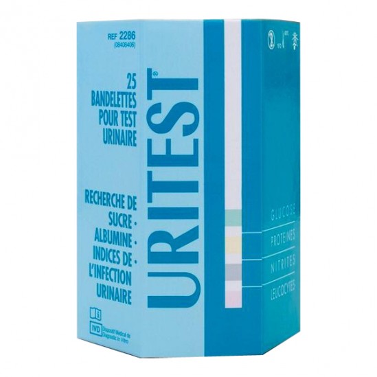 Siemens Uritest 25 bandelettes réactives