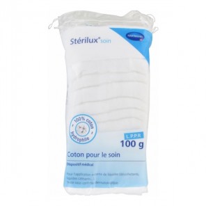 Paul Hartmann Stérilux Soin coton hydrophile 100gr