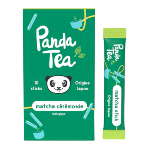 Panda Tea Thé Matcha cérémonie bio 10 sticks