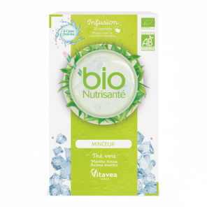 Nutrisanté Infusion Froide Minceur bio 20 sachets