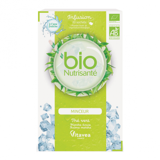 Nutrisanté Infusion Froide Minceur bio 20 sachets