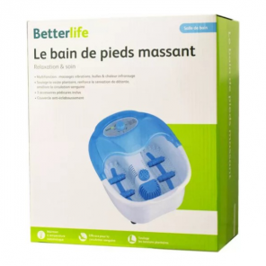 Betterlife bain de pieds massants