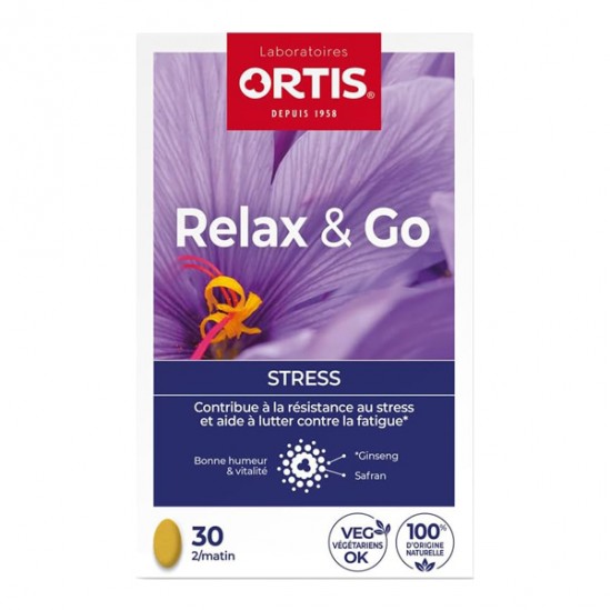 Ortis Relax & Go Stress 30 comprimés