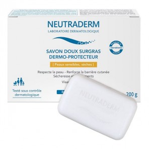Neutraderm savon doux surgras Dermo-Protecteur lot de 2x200gr