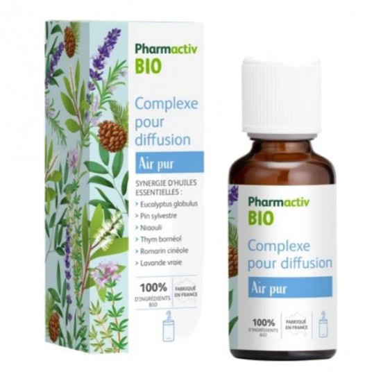 Pharmactiv Bio huile essentielle complexe pour diffusion Air pur 30ml