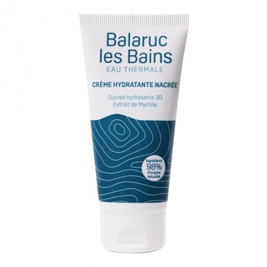 Balaruc les Bains Eau Thermale Crème hydratante nacrée 50ml