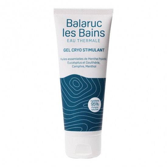 Balaruc les Bains Eau Thermale Gel cryo stimulant 75ml