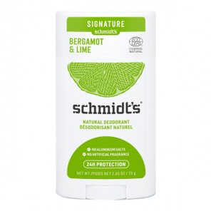 Schmidt's désodorisant naturel bergamote et citron vert 75gr