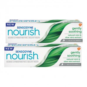 Sensodyne Nourish dentifrice lot de 2x75ml