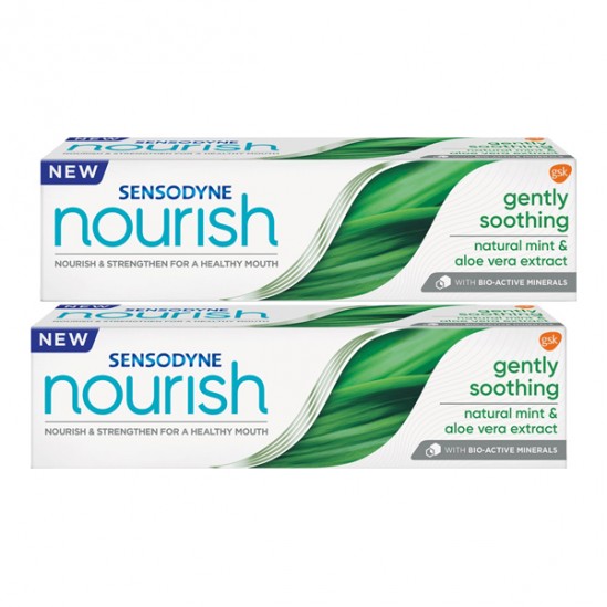 Sensodyne Nourish dentifrice lot de 2x75ml