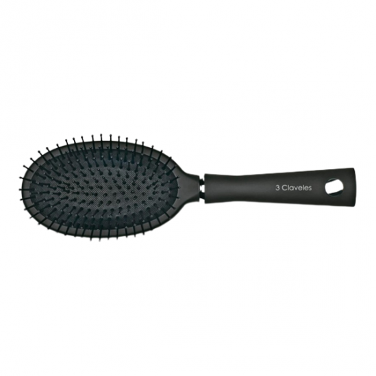 3 Claveles brosse cheveux pneumatique noir GM