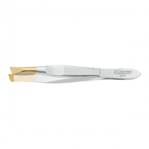 3 Claveles pince à épiler Biais 8cm