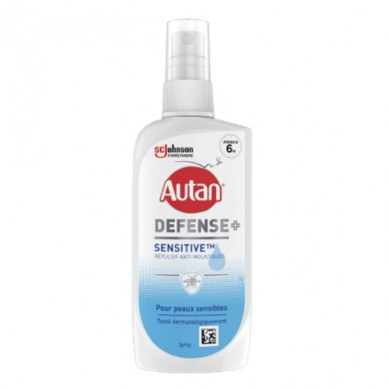 Autan Défense Sensitive répulsif anti-moustiques 100ml