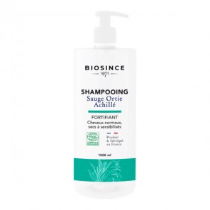 Biosince shampooing fortifiant sauge/ortie achilé bio 1L