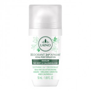 Laino déodorant 24h apaisant thé vert bio 50ml