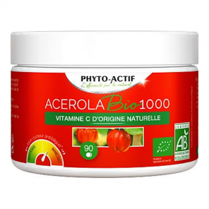 Phyto-Activ Acérola bio 1000 - 90 comprimés