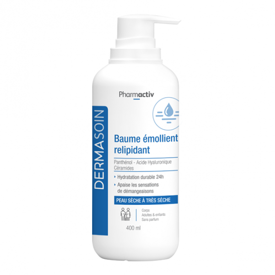 Pharmactiv baume émollient relipidant 400ml