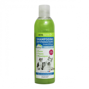 Vetoform shampooing antiparasitaire insectifuge 250ml