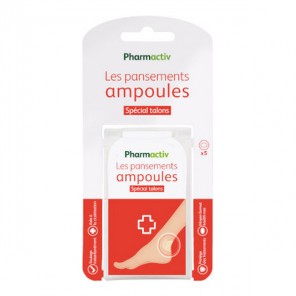 Pharmactiv Les pansements ampoules spécial talons boîte de 5