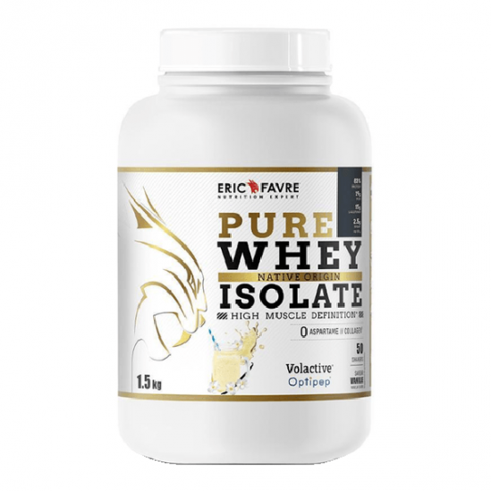 Eric Favre Pure Whey Isolate vanille 1,5kg