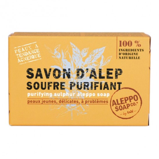 Tadé savon d'Alep soufre purifiant 150gr