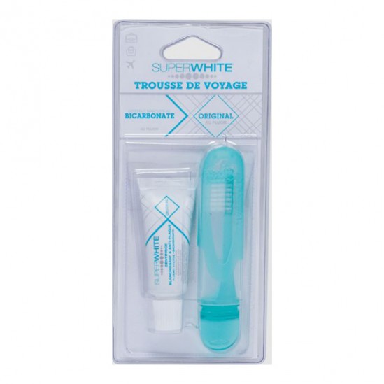 Superwhite Original trousse de voyage