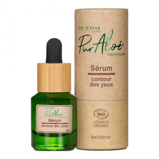 Pur Aloé Premium sérum contour des yeux bio 15ml